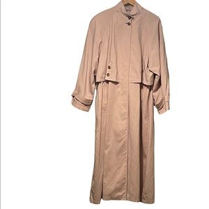 Vintage Tan Trench Coat